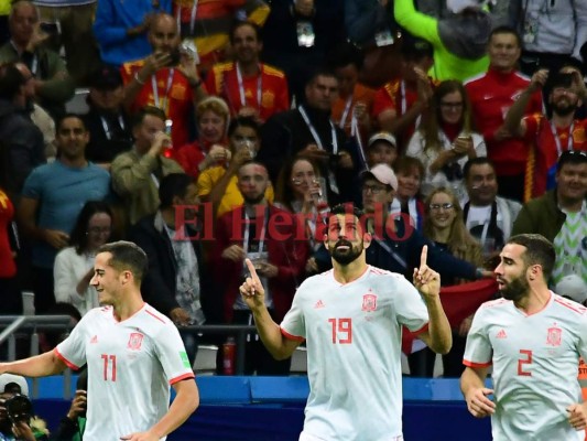 España vence a Irán con gol de Diego Costa