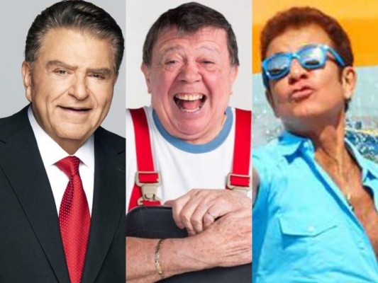 Figuras icónicas y 'eternas' de la televisión en Honduras y Latinoamérica