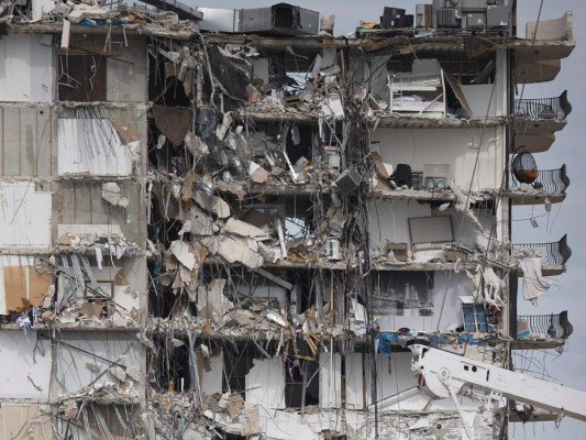 Una carta alertó en abril crítico estado del edificio que se derrumbó en Miami&nbsp;&nbsp;