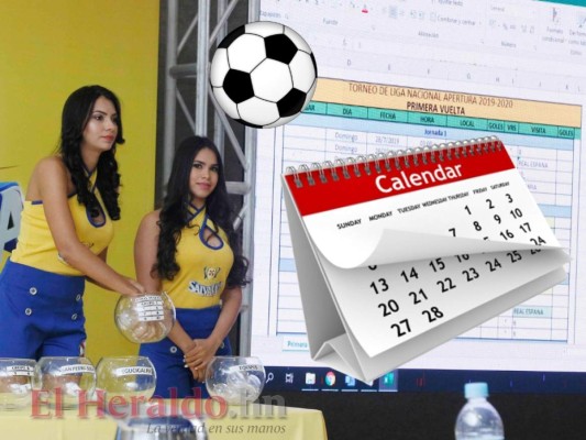 Así está el calendario de la Liga Nacional de Honduras para torneo Apertura