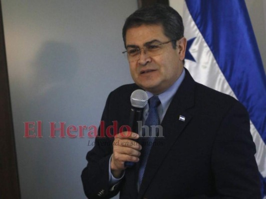 JOH a la oposición: 'No se preocupen, no voy a competir'