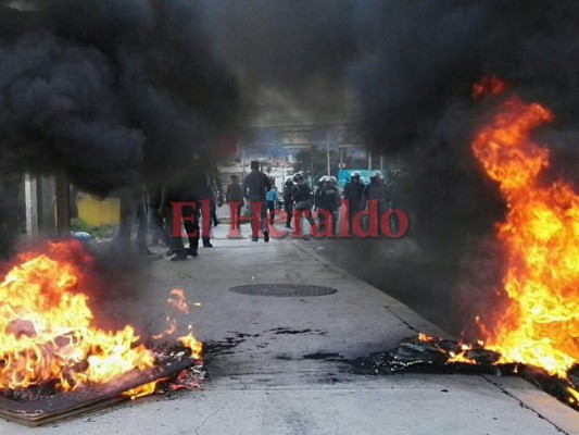 FOTOS: Así fue la toma de calles en diferentes puntos de la capital de Honduras