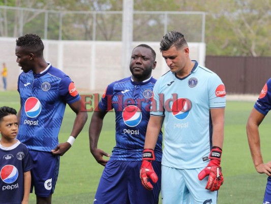 Harold Fonseca regresa al arco de Motagua tras la lesión que lo tuvo fuera más de un año
