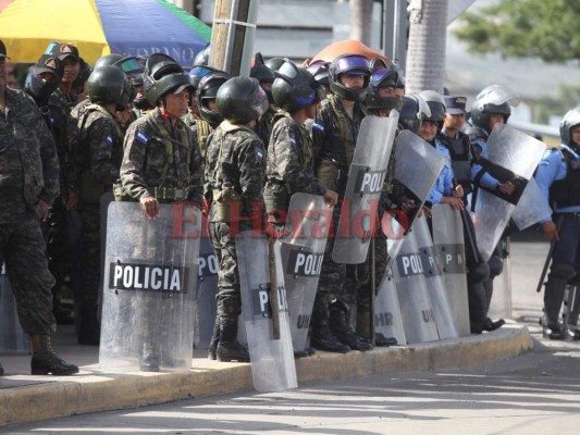 FOTOS: Así se vive el paro de transporte en la colonia Loarque, al sur de la capital de Honduras