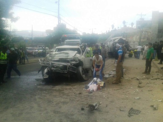 Honduras: Tiroteo provocó tragedia vial en el bulevar FFAA