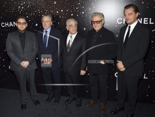 Robert De Niro, Leonardo DiCaprio y Hill rinden homenaje a Martin Scorsese