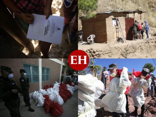 FOTOS: Casa por casa reparten saco solidario en la Villanueva y 3 de Mayo