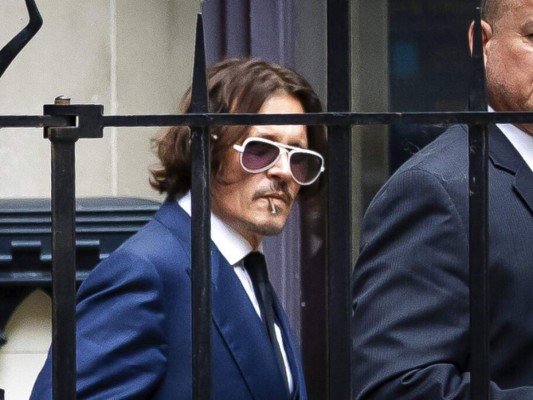 El incómodo reencuentro de Johnny Depp y Amber Heard en una corte de Londres
