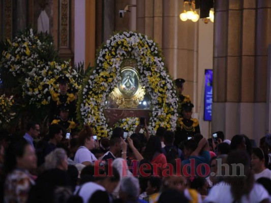 FOTOS: Así rindió honor la Pastoral Garífuna a la Virgen de Suyapa