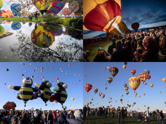 FOTOS: Así celebrarán festival de globos aerostáticos en Nuevo México