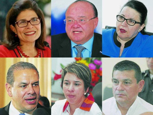 Presidente Hernández cancela a diez altos funcionarios del gobierno