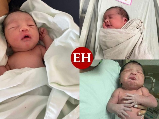 Todas niñas, primeras bebés hondureñas en nacer en 2022