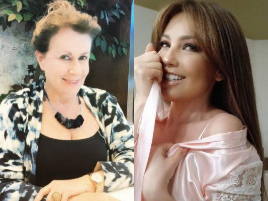 El reencuentro de Thalía y Laura Zapata por su abuela