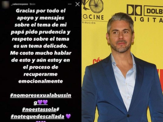 Hija de Ricardo Crespo: 'Estoy en el proceso de recuperarme emocionalmente'&nbsp;&nbsp;