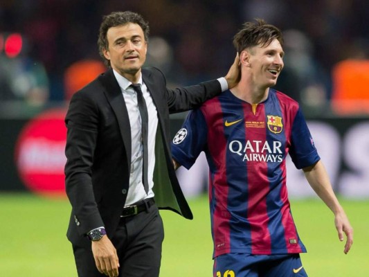 Luis Enrique: Es ridículo comparar a Messi con melones de oro