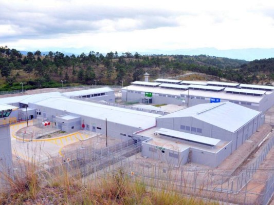 Foto aérea de la cárcel La Tolva, localizada en Morocelí, El Paraíso, oriente de Honduras.