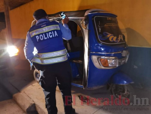 Niña de ocho meses muere al salir expulsada de mototaxi en la capital