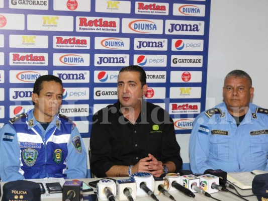 Unos 500 policías resguardarán la Gran Final entre Motagua y Honduras de El Progreso