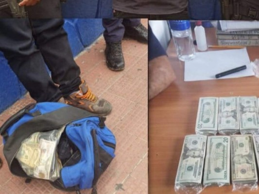 Capturan a salvadoreño con más de 30 mil dólares