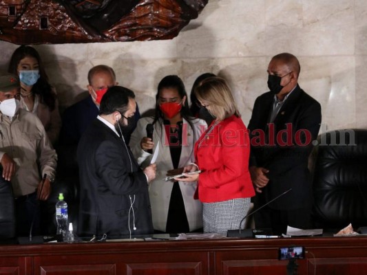 Así se desarrolló la elección de junta directiva liderada por Luis Redondo y reconocida por Xiomara Castro (Fotos)