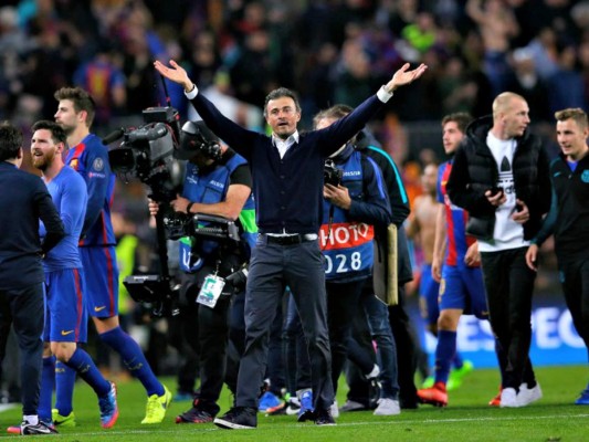 Luis Enrique: Esto va para los que no creían en la remontada