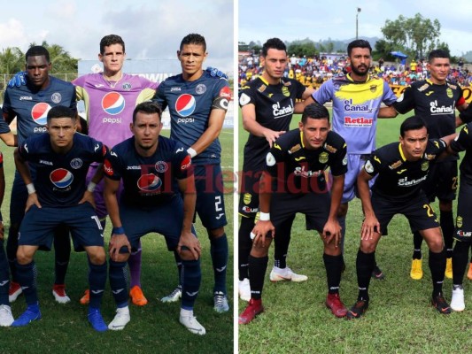 Real España y Motagua se jugará el domingo a las 6:10 de la noche en el Morazán