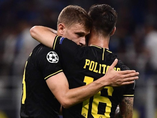 El Inter salva un punto ante Slavia de Praga en el descuento&nbsp;&nbsp;