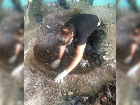 Hallan otras dos osamentas en módulo de pandilleros de Támara