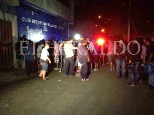 Masacre deja doce muertos y varios heridos en billar de la col. 1 de Diciembre