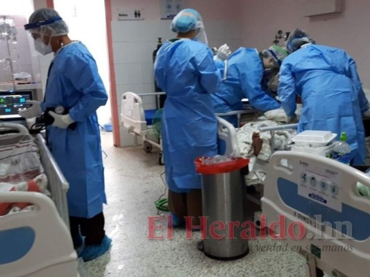 Saturados los centros de atención covid-19 en Comayagua y La Paz