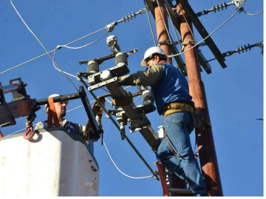 Lista de colonias que estarán sin electricidad este jueves en Honduras