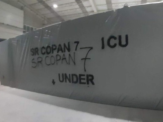 Sin fecha continúa el traslado del hospital móvil de Santa Rosa de Copán