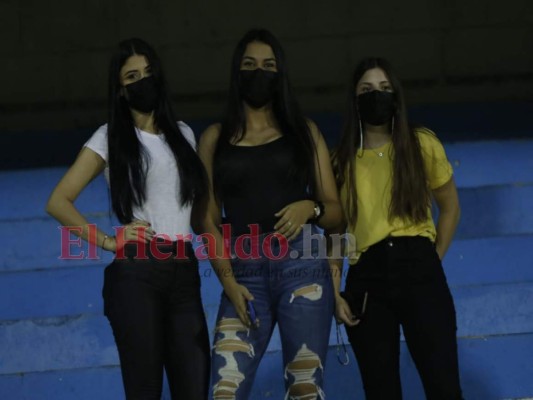Ambiente en el estadio Morazán durante el encuentro entre Olimpia y Real España (FOTOS)