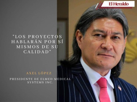 'No hay falsificación': así se defiende Axel López de cuestionada compra de hospitales móviles