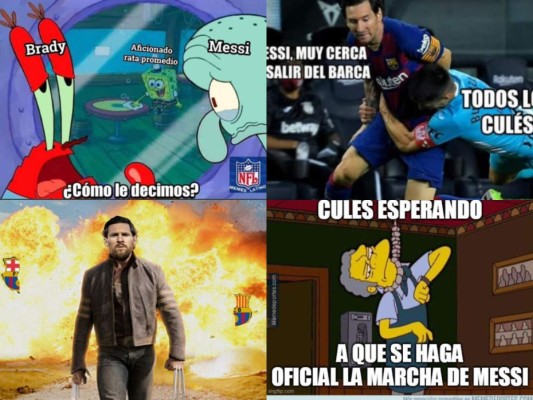 Salida de Lionel Messi del Barcelona dispara ola de memes