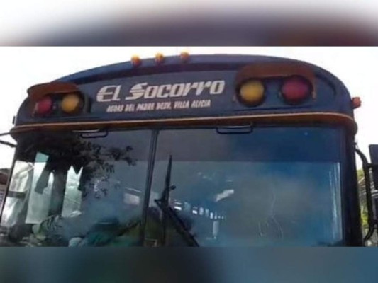 Tres hombres muertos deja asalto a autobús en Siguatepeque, Comayagua