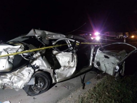 Los destrozos causados por accidente en Taulabé que deja luto en Honduras