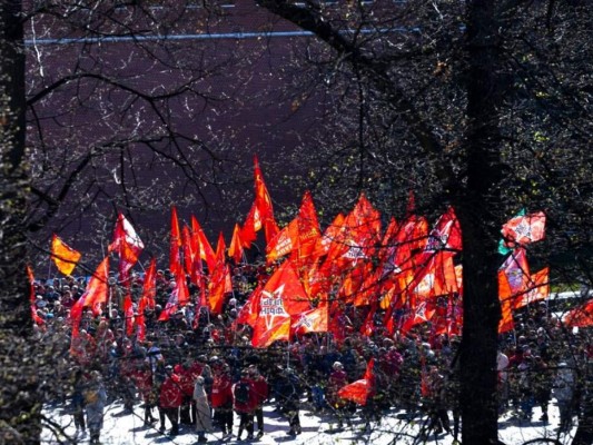 Con protestas y detenidos, así celebró el mundo el Día del Trabajador (FOTOS)