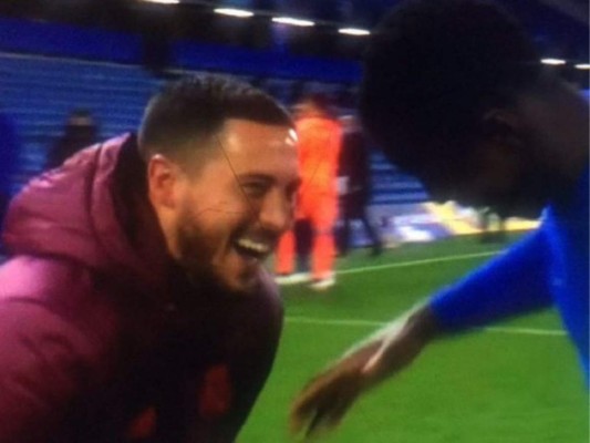 Eden Hazard causa malestar en el madridismo por reírse tras eliminación