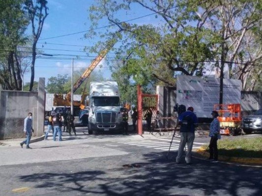 Hospital móvil de San Pedro Sula estará listo en dos semanas