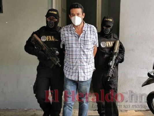 El hondureño fue arrestado el pasado 10 de agosto de 2020 en San Pedro Sula y el 26 de febrero se concretó su extradición a EE UU. Foto: El Heraldo