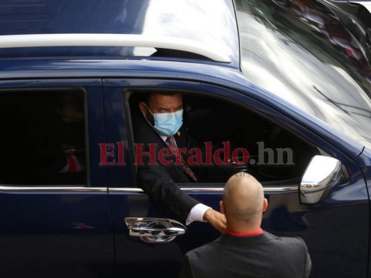 Así se marcharon los diputados de Libre después del alboroto en el Congreso Nacional  