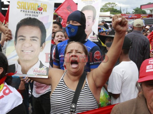 FOTOS: Los rostros de los protagonistas de la crisis electoral en Honduras
