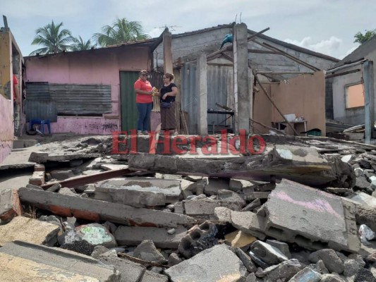 FOTOS: Los daños provocados por fuerte oleaje en la playa de Cedeño