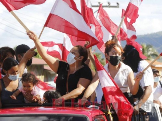 Así fue la caravana en honor a Francisco 'Paquito' Gaitán, alcalde de Cantarranas