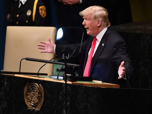 Trump deplora en la ONU 'una tragedia humana' en Venezuela&nbsp;