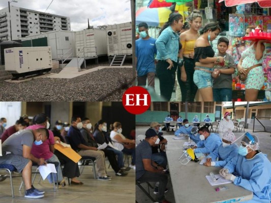 Hondureños no usan mascarilla; triajes y hospitales continúan llenos (Fotos)
