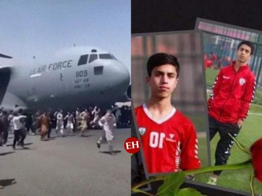 Restos humanos hallados en tren de aterrizaje serían de futbolista afgano