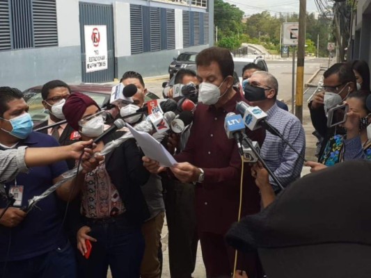 Salvador Nasralla pide inscripción de partido sin dilatorias