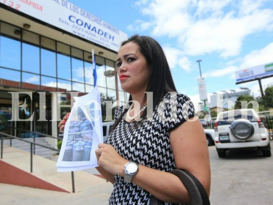 Esposa de capitán de las FFAA señalado por EEUU acude al Conadeh